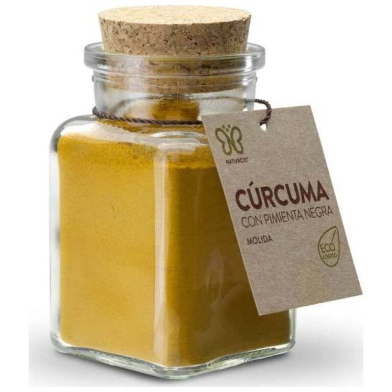 Curcuma Y Pimienta Negra Polvo Especia 90Gr Eco