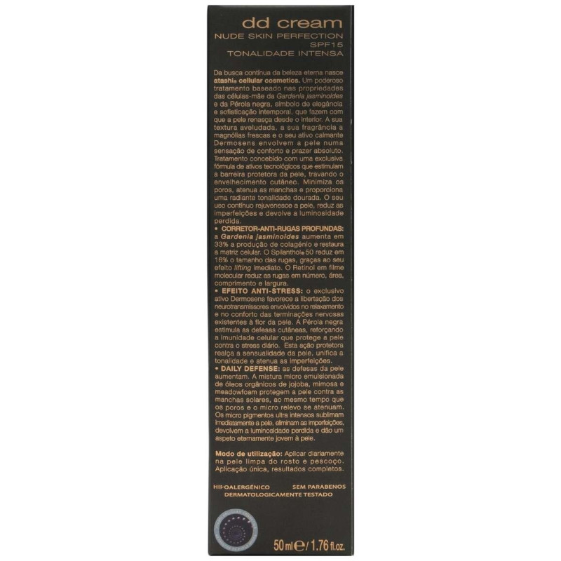 ® Cellular Cosmetics Dd Cream Nude Skin Perfection Spf15+ Tono Bronce Intenso 50ml - Atashi