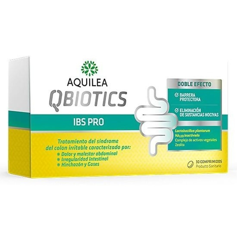 Qbiotics Ibs para Colon Irritable 30 Comprimidos - Aquilea