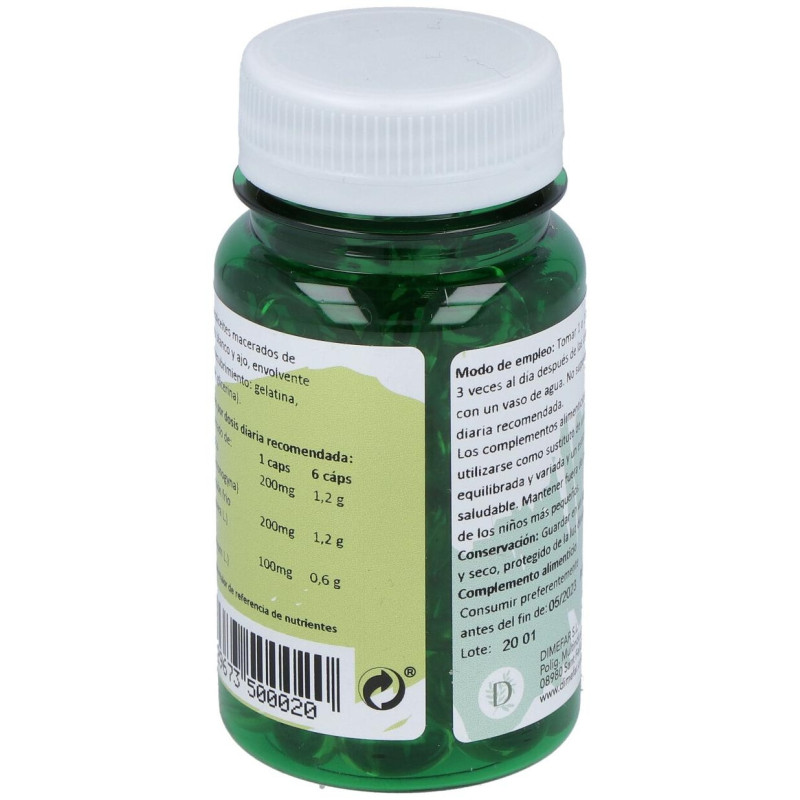 Ajo+olivo+espino 90 Perlas - Dimefar