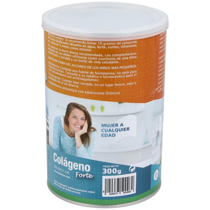 Colágeno Forte Sabor Tropical 300g - Dimefar