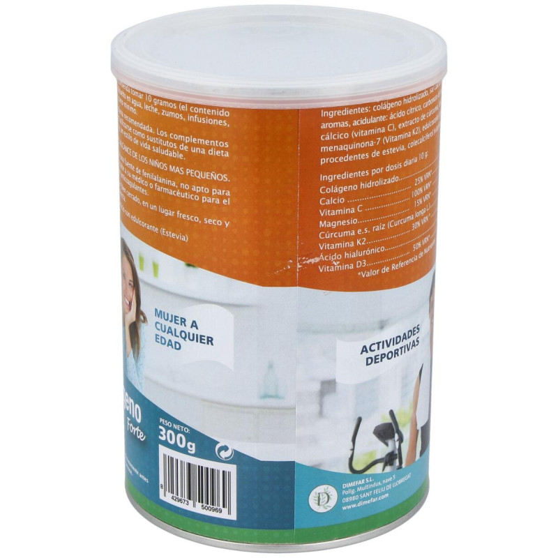 Colágeno Forte Sabor Tropical 300g - Dimefar