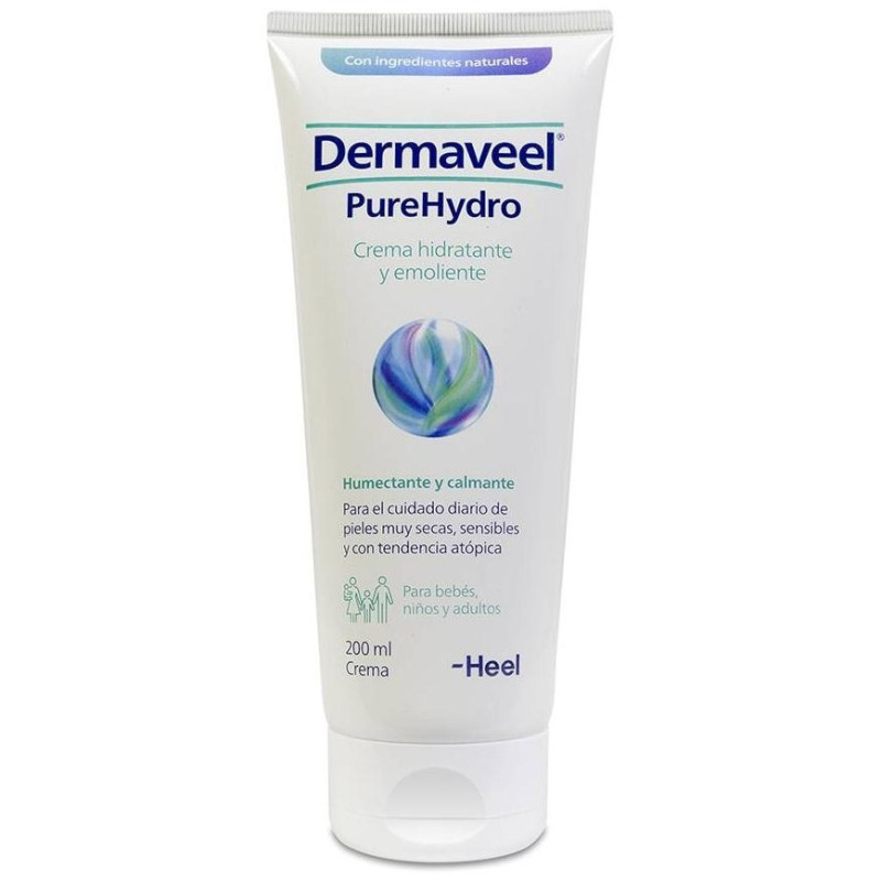 Dermaveel Purehydro Crema Hidratante, 200 ml - Heel