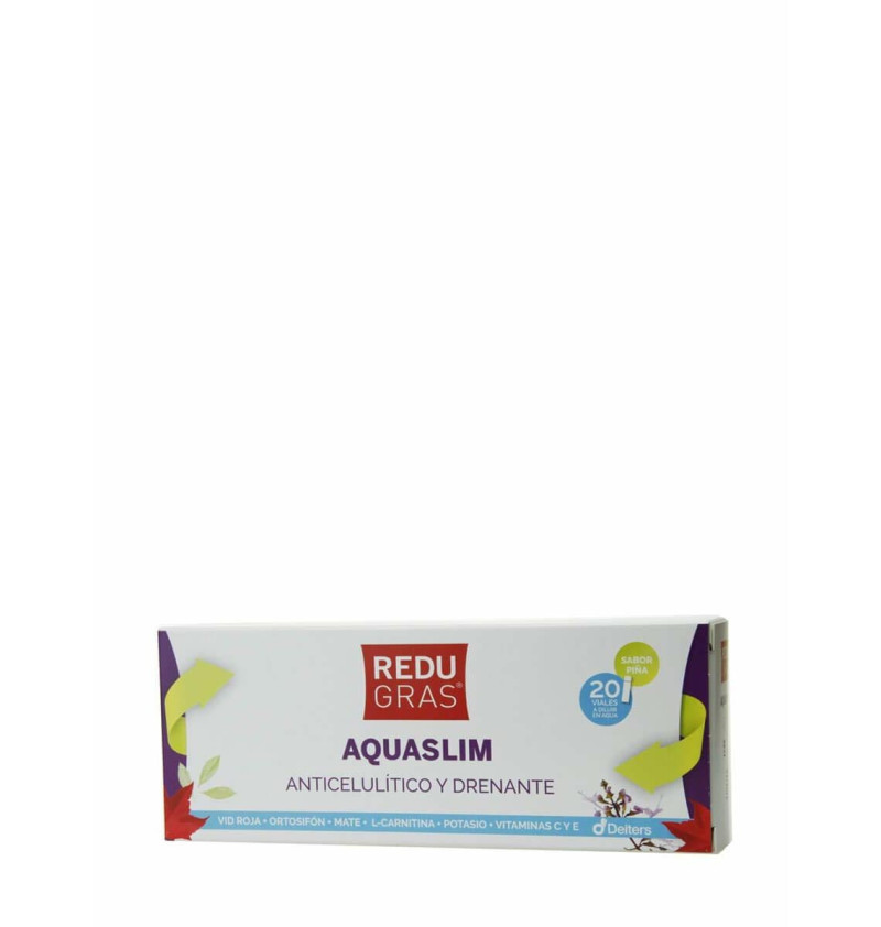 Redugras Aquaslim Monodosis (20 Viales) - Laboratorio Deiters