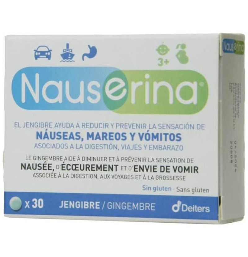 Nauserina (30 Comprimidos) - Laboratorio Deiters