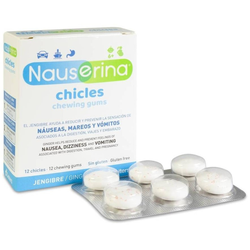 Deiters Nauserina Chicles, 12 Uds - Nauserina