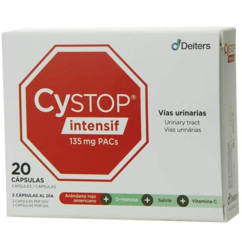 Cystop Intensif (20 Cápsulas) - Laboratorio Deiters