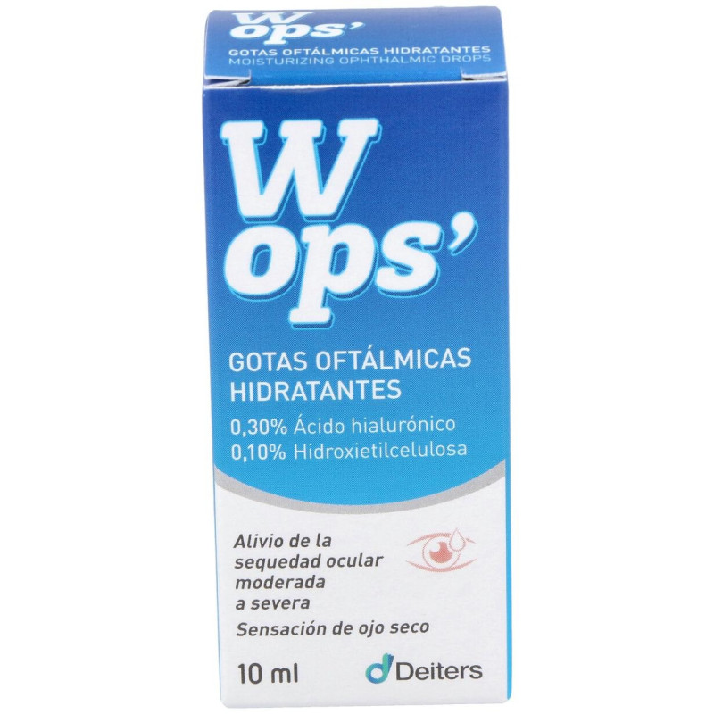 Wops Gotas Oftálmicas Hidratantes 10ml - Deiters