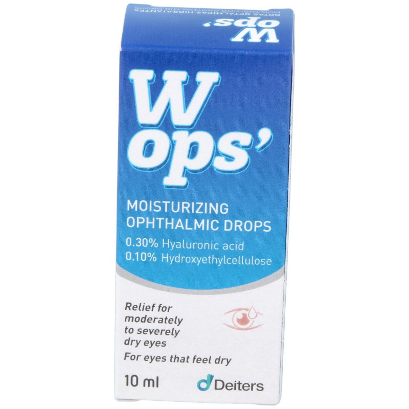 Wops Gotas Oftálmicas Hidratantes 10ml - Deiters