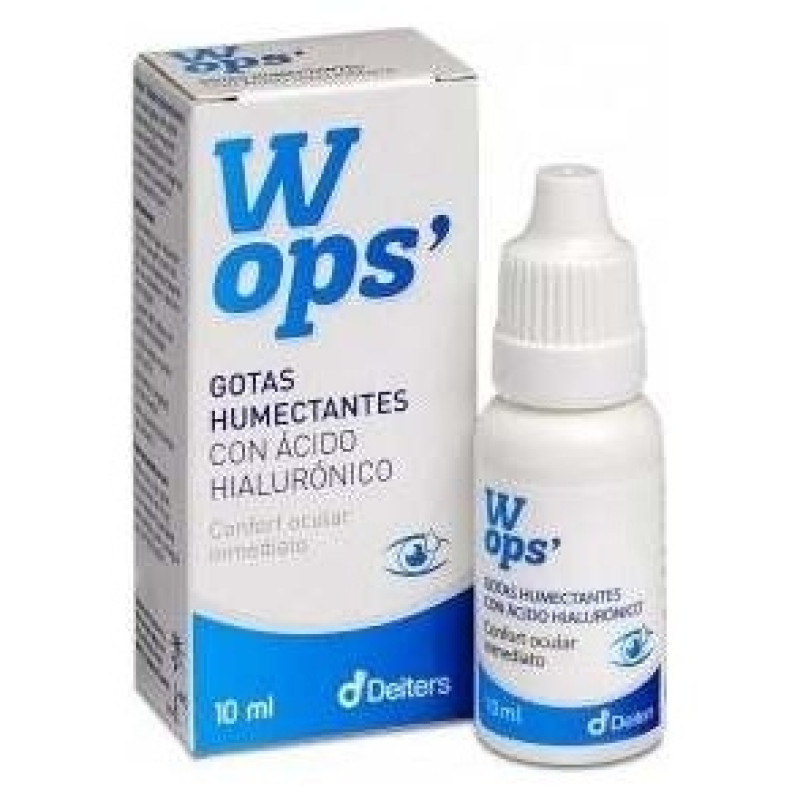 Gotas Humectantes A. Hialuroni 10ml - Wops