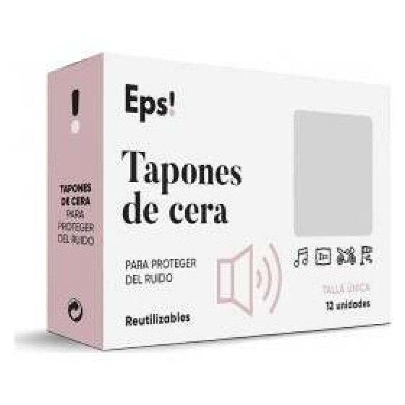 Deiters Eps! Tapón de Cera, 12 Unidades - Eps