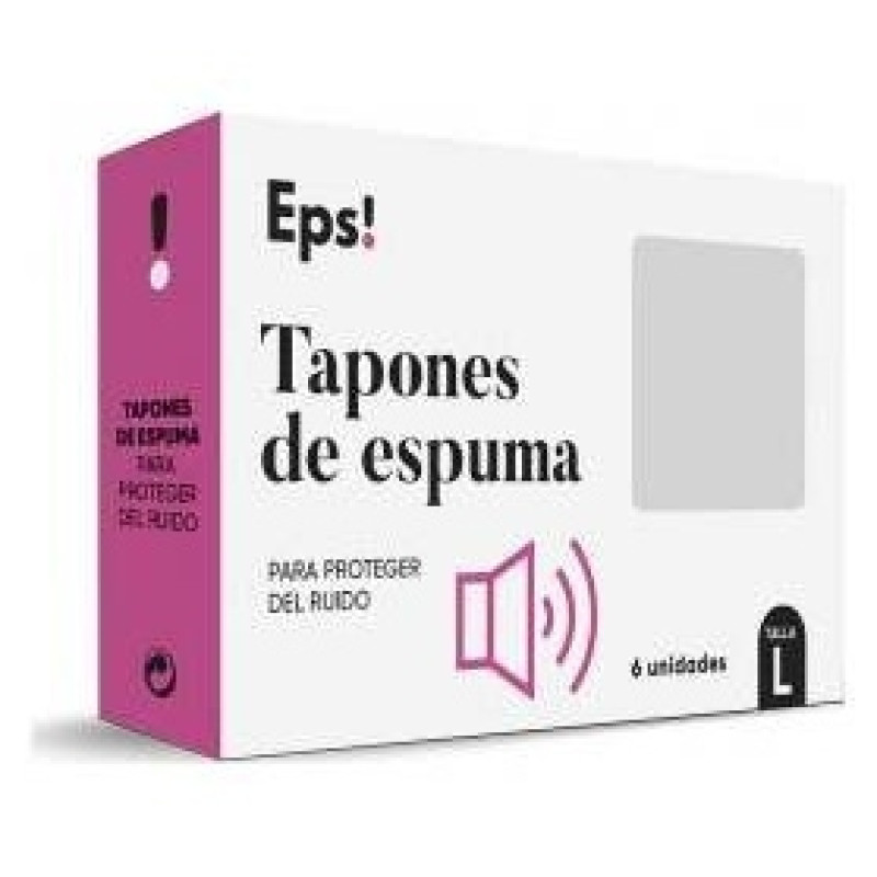 Deiterseps! Tapón Espuma T. L 6ud - Eps!
