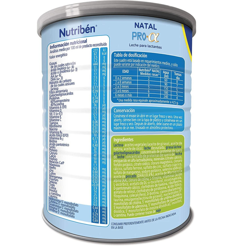 Nutriben Natal, 400 g - Alter Farmacia S.a