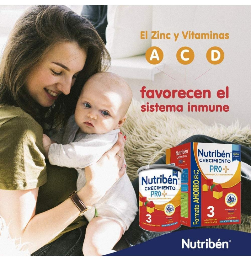 Nutriben Crecimiento, 800 g - Alter Farmacia S.a
