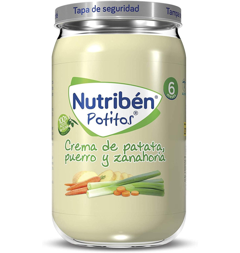Nutriben Crema de Patata Puerro y Zanahoria - Alter Farmacia S.a