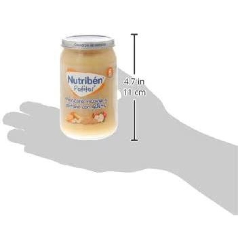 Nutriben Manzana Naranja Platano y Galleta - Alter Farmacia S.a