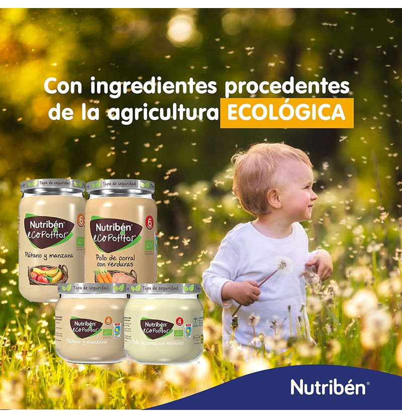 Nutriben Ecopotitos Verduras de la Huerta - con Pollo del Corral - Alter Farmacia S.a