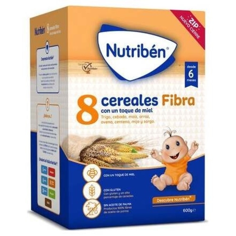 8 Cereales y Miel 1000g - Nutriben