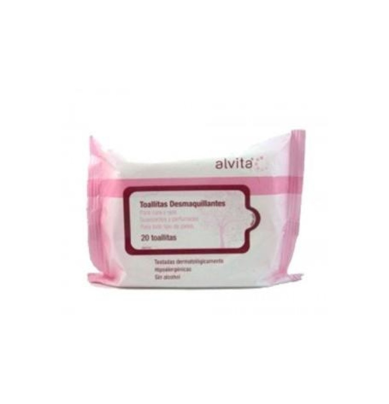 Alvita Toallitas Desmaquillantes, 20U . - Alliance Healthcare