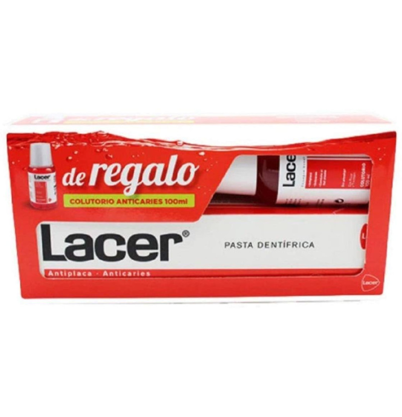 Pasta Lacer 125ml+colutori 100 - Lacer Laboratorios Sa