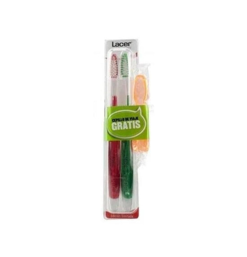 Cepillo Dental Adulto - Lacer (Medio Duplo)