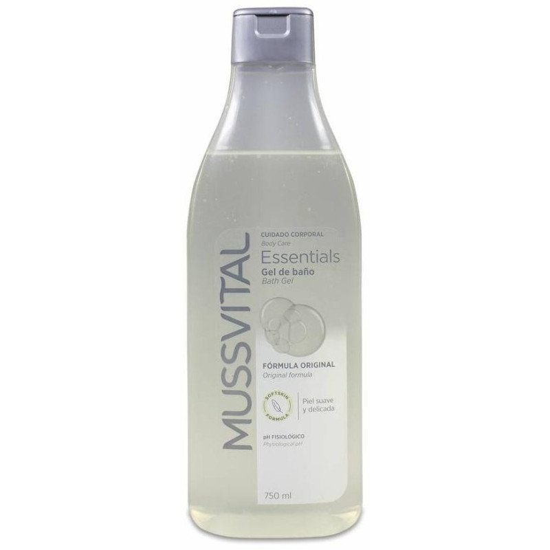 Essentials Gel de Baño Original, 750 ml - Mussvital