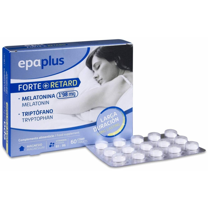 Melatonina Forte+ Retard 1,98 mg, 60 Comprimidos - Epaplus