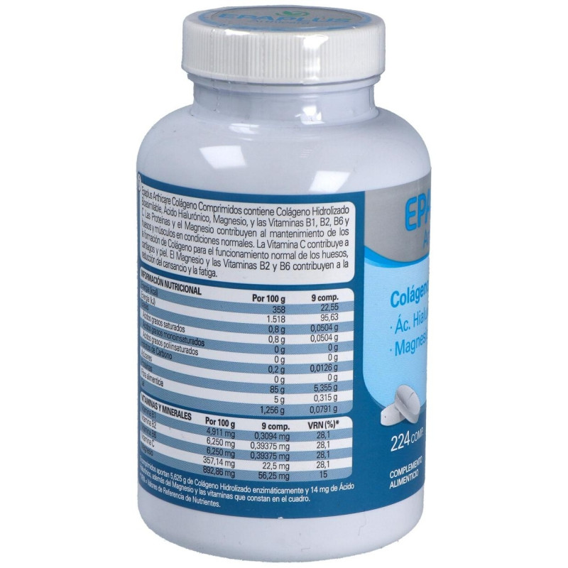 Epaplus Colágeno+ Ác. Hialurónico + Magnesio 14 Días 224comp - Peroxfarma - Peroxidos Farmaceuticos