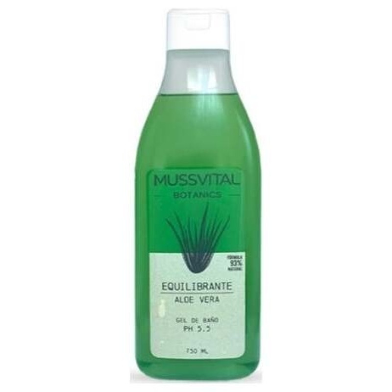 Essentials Botanics Aloe Vera Bath Gel 750ml - Mussvital