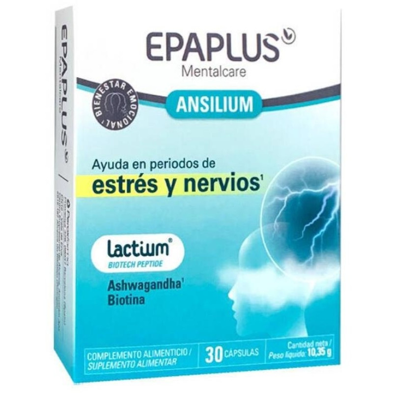 Peroxfarma Epaplus Mentalcare Ansilium 30 Cápsulas