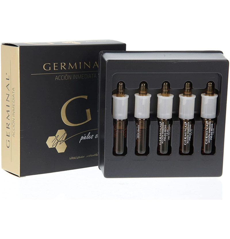 Germinal Acción Inmediata Piel Seca, 5 Ampollas - Alter Cosmetica