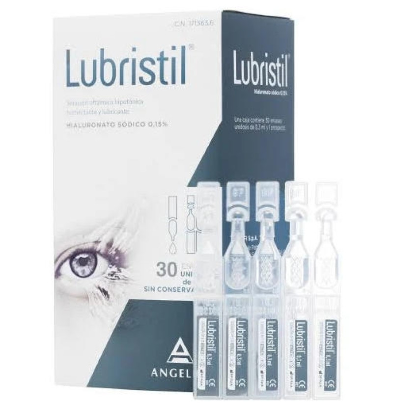 Lubristil Solución Oftalmica (30 Monodosis 0,3 ml) - Farmaceutica Angelini S.a