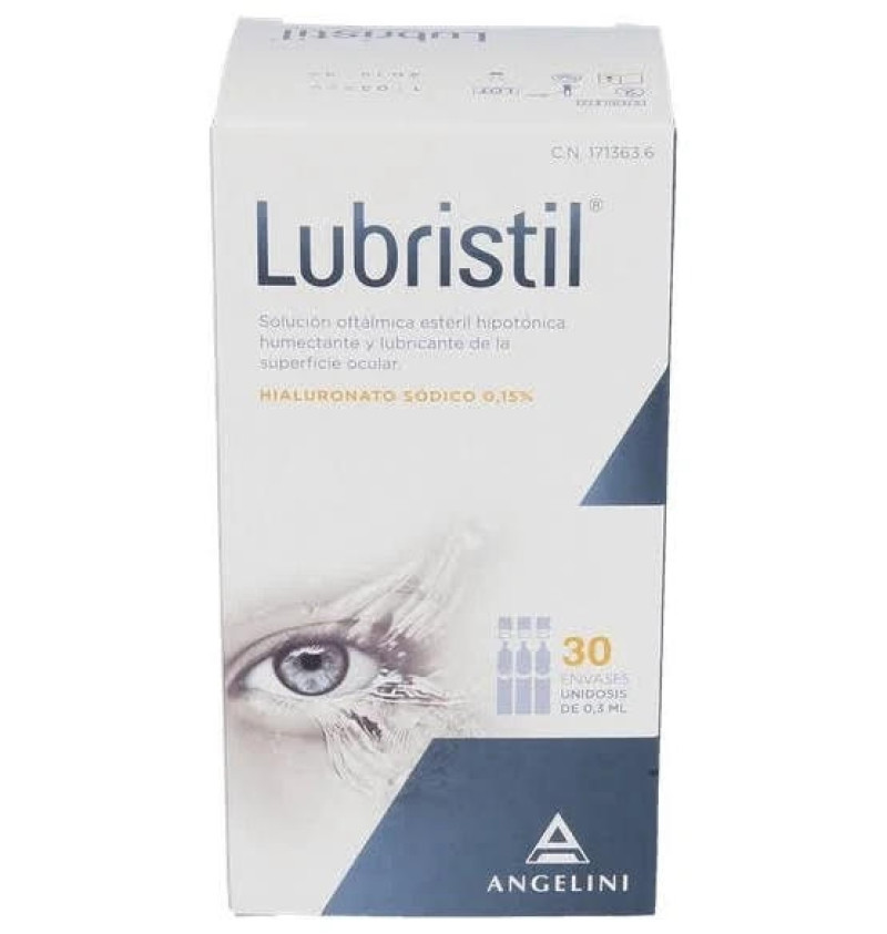 Lubristil Solución Oftalmica (30 Monodosis 0,3 ml) - Farmaceutica Angelini S.a