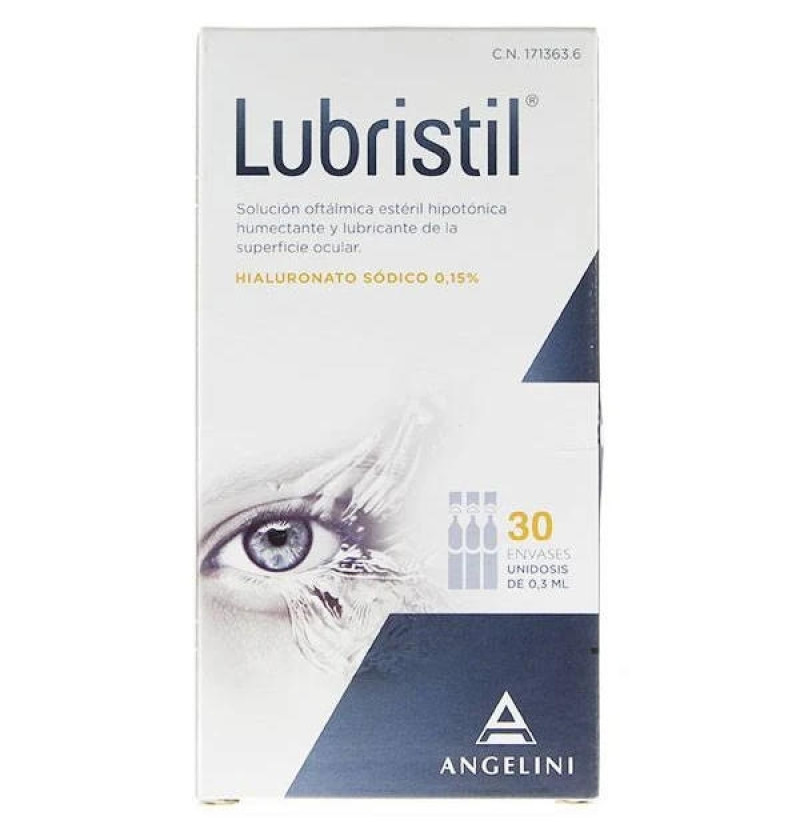 Lubristil Solución Oftalmica (30 Monodosis 0,3 ml) - Farmaceutica Angelini S.a