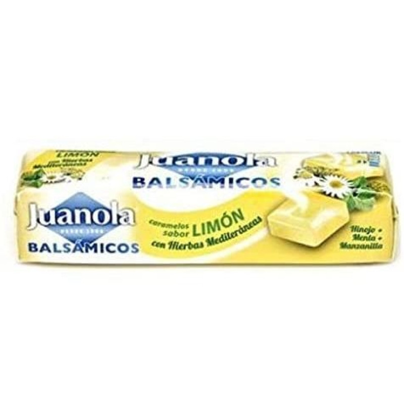 Juanola Caramelos Limon Vit C y Hierbas Med (1 Envase 32,4 g) - Farmaceutica Angelini S.a