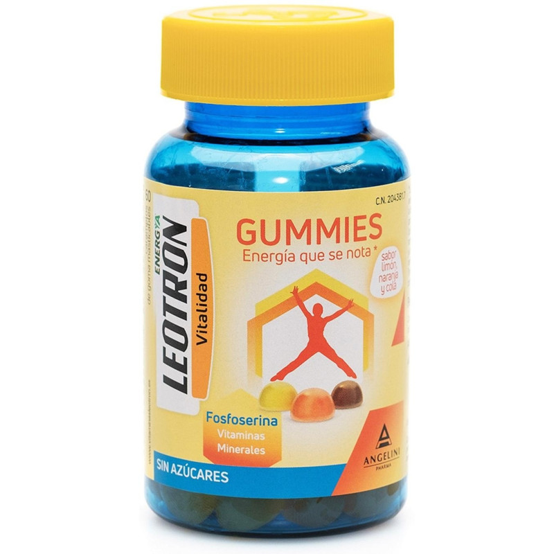 Gummies Masticables Sabor Limón 60uds - Leotron