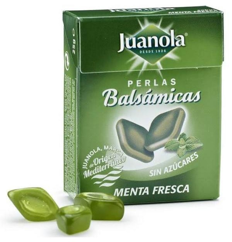 Juanola Perlas Menta Fresca (1 Envase 25 g) - Farmaceutica Angelini S.a