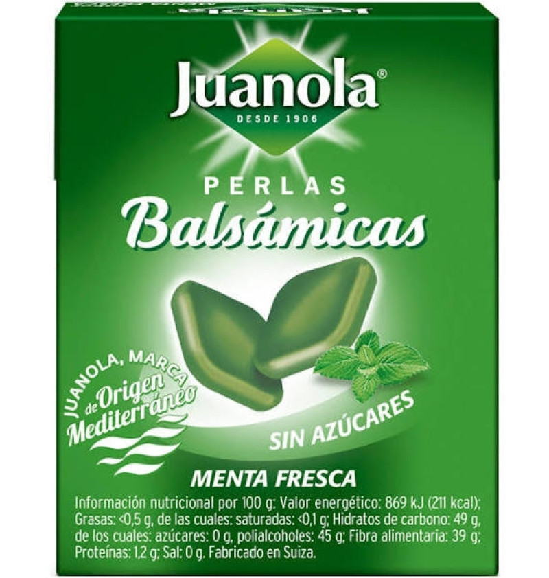Juanola Perlas Menta Fresca (1 Envase 25 g) - Farmaceutica Angelini S.a