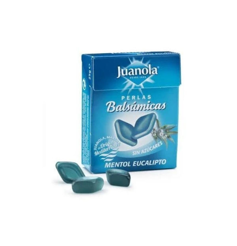 Juanola Perlas Mentol Eucalipto (1 Envase 25 g) - Farmaceutica Angelini S.a