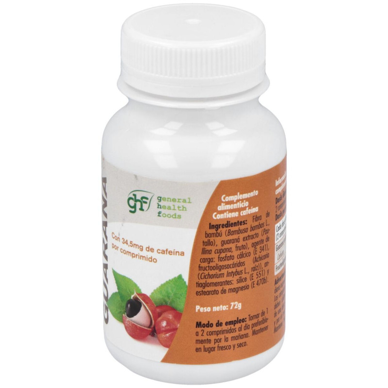 Guaraná 600mg 120comp - Ghf