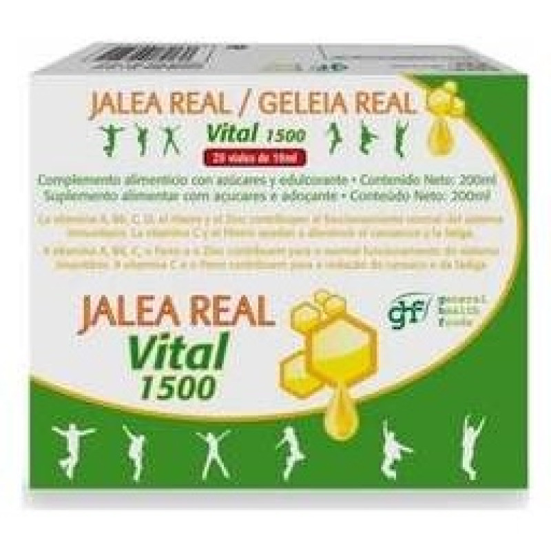 Jalea Real Vital 1500 20 Ampollas X 10ml - Ghf