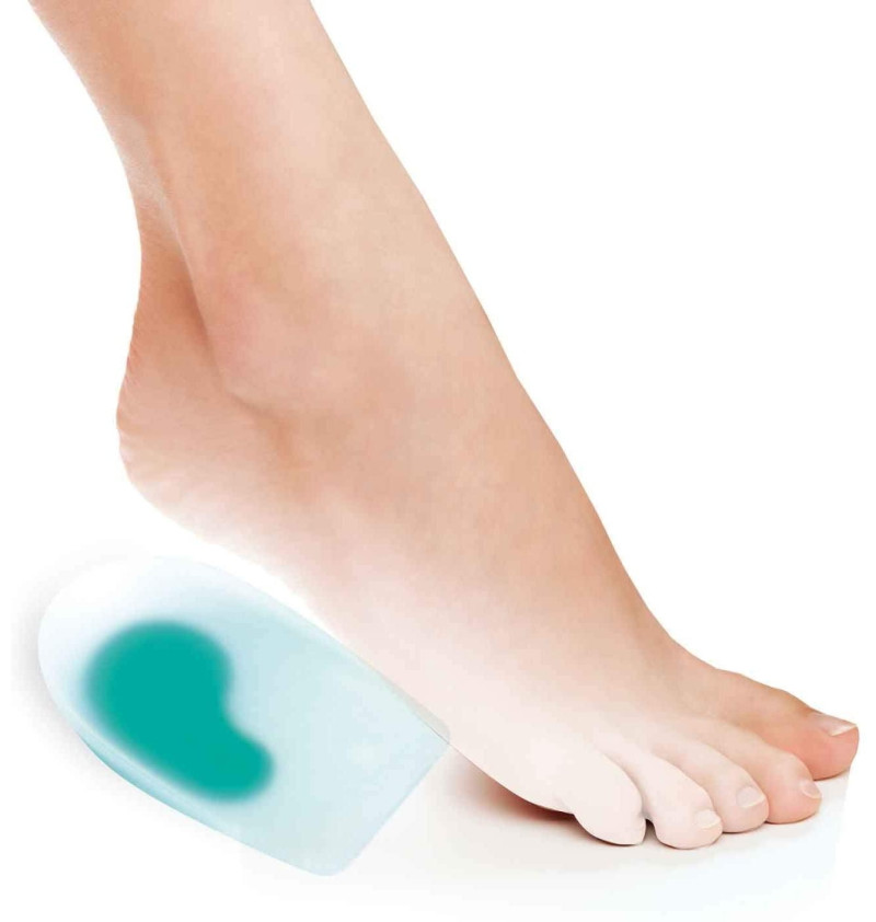 Talonera con Cazoleta para Espolon - Comforsil Silicona (t - Gde 2 U) - Luga Suministros Medicos