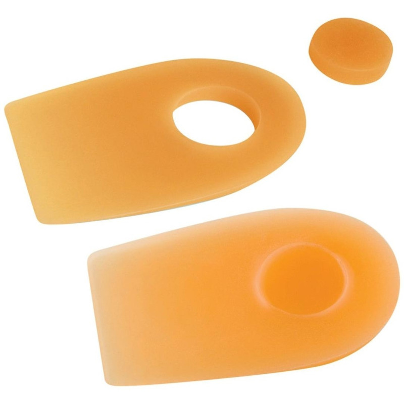 Taloneras para Espolón con Orificio Desplazable Talla M, 1 Par - Comforsil