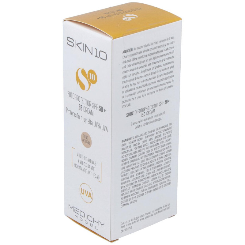Skin 10 Fotoprotector Spf 50+ Bb Cream S10 Crema 50 ml - Medichy Model