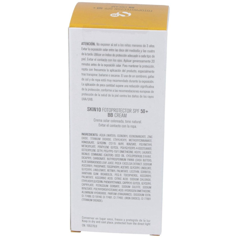Skin 10 Fotoprotector Spf 50+ Bb Cream S10 Crema 50 ml - Medichy Model