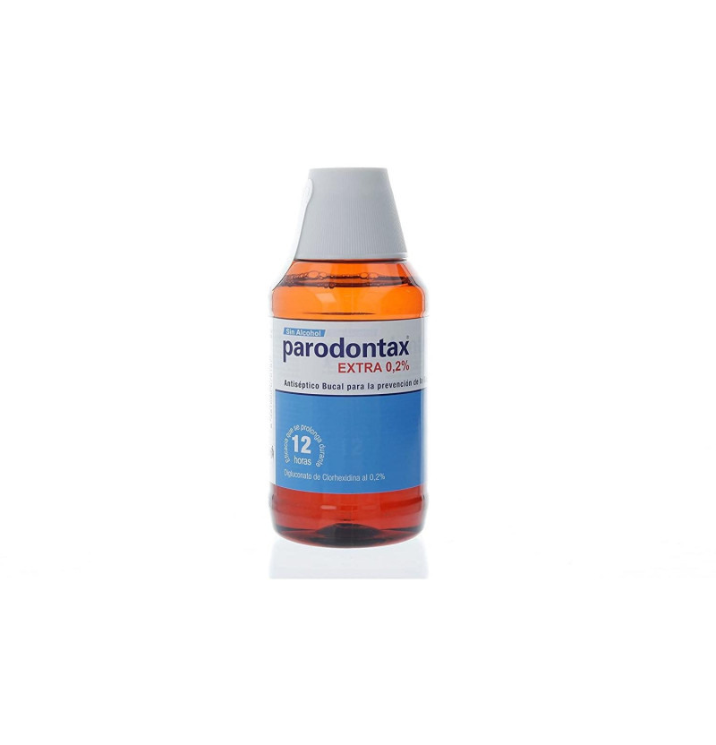 Parodontax Extra Colutorio sin Alcohol - Digluconato de Clorhexidina al 0.2% (1 Envase 300 ml) - Glaxosmithkline
