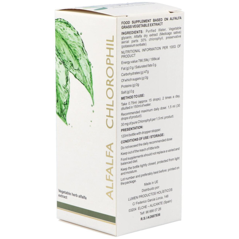 Lumen Clorofila De Alfalfa 120Ml