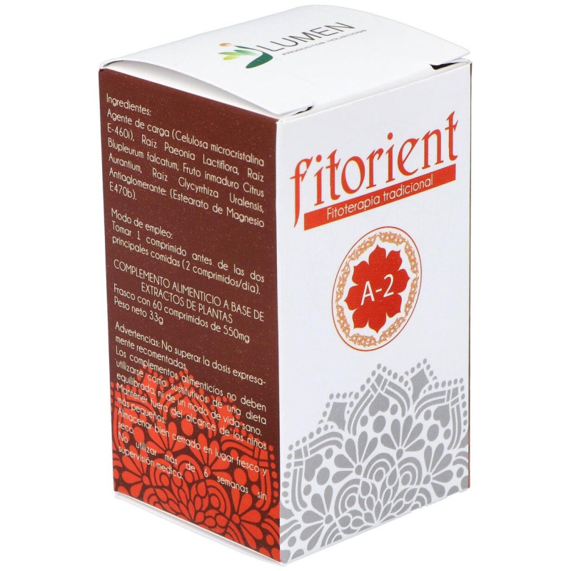 A - 2 Armoniza Higado - Expulsa Calor 60comp Fitorient - Lumen