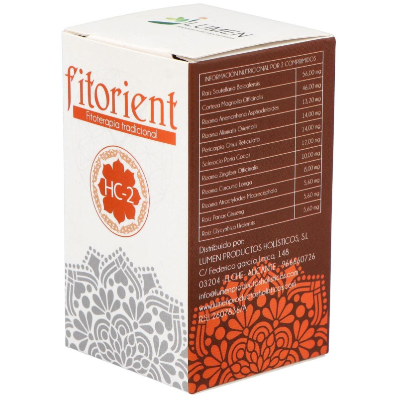 Lumen Fitorient Elimina H.C.-2 Humedad-Calor En Digestivo 60Comp
