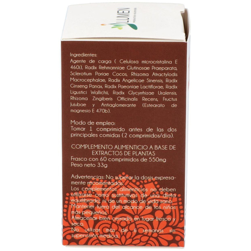 Lumen Fitorient V.S.H. Vacio De Sangre En Higado 60Comp